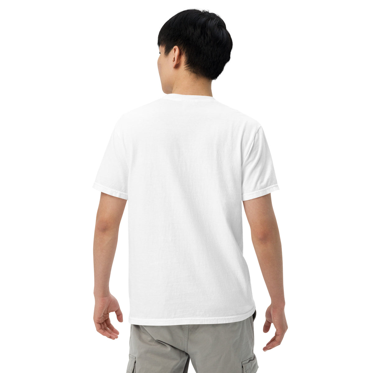 Grande Armée Napoleonic Eagle T-Shirt in White, back view